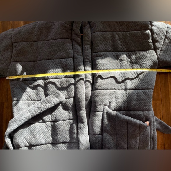 LUNYA restore double faced house coat gray XS/S - Picture 8 of 14